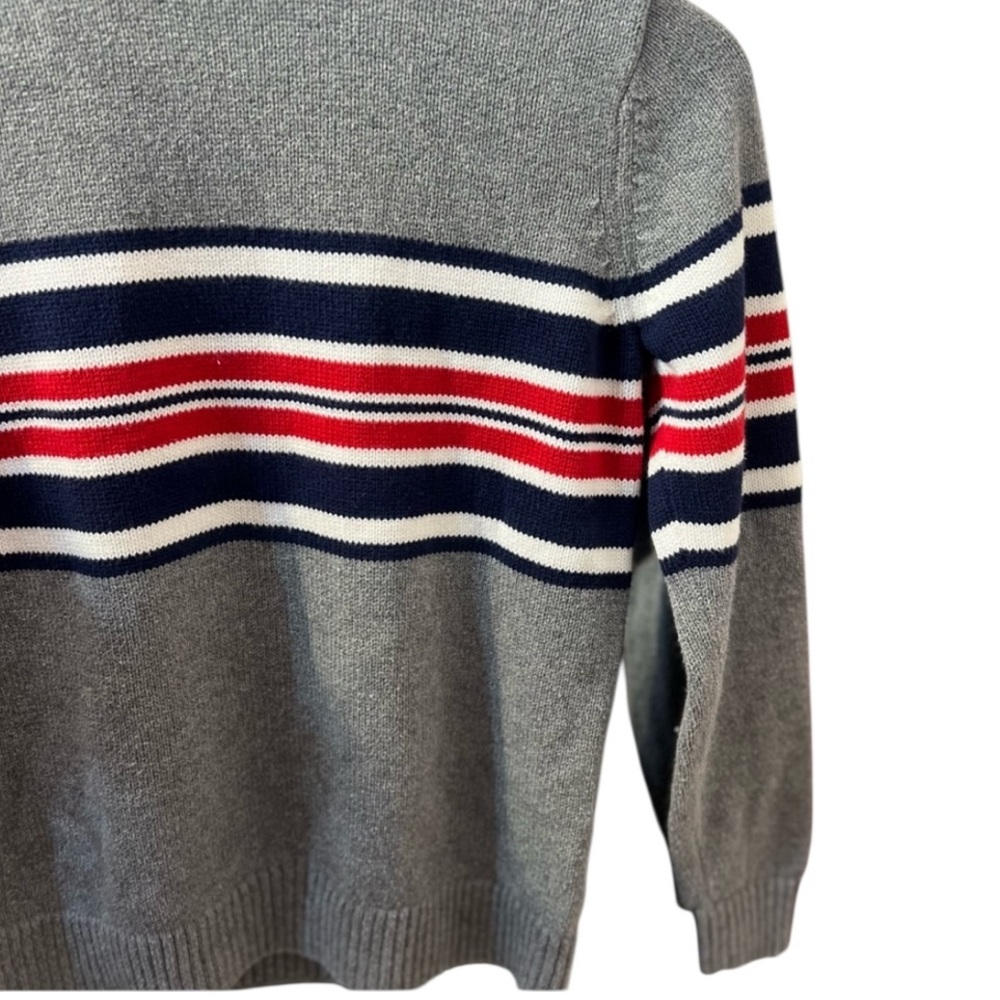 Hanna Andersson Gray Striped Sweater for Kids - Picture 4 of 11